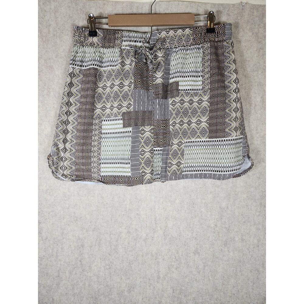 Royalty For Me Brown Tan Patchwork Geometric Desi… - image 2